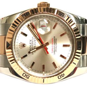 Rolex Turnograph Datejust Silver Dial Stainless and Rose