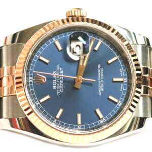 Rolex 36mm Datejust Perpetual Stainless & 18k Rose